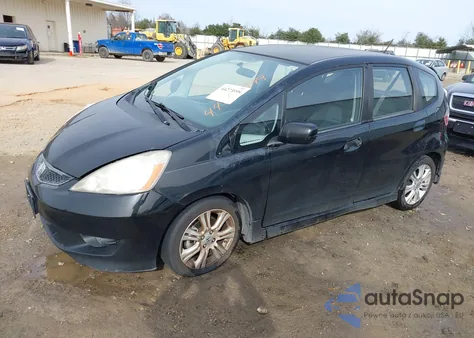 2009 Honda Fit Sport из США, поврежденный, VIN JHMGE88689S024246